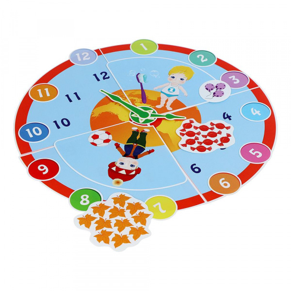 Развивающая игра на липучках «Умные часики», Pic`N`Mix (Пик'нМикс) фото 4