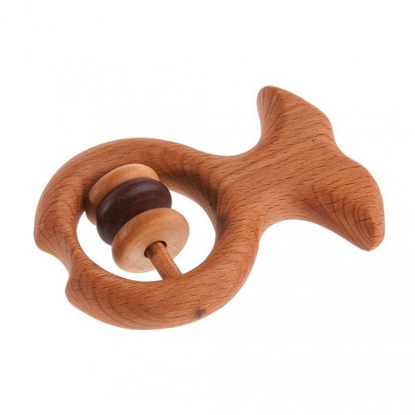 Грызунок для детей «Рыбка» (с погремушкой), Леснушки фото 1