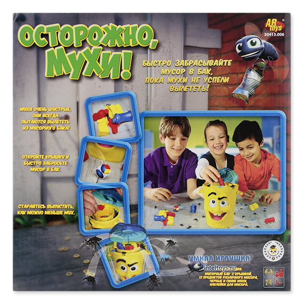 Настольная игра «Осторожно, мухи!», ABtoys (АБтойс) купить в Москве ...
