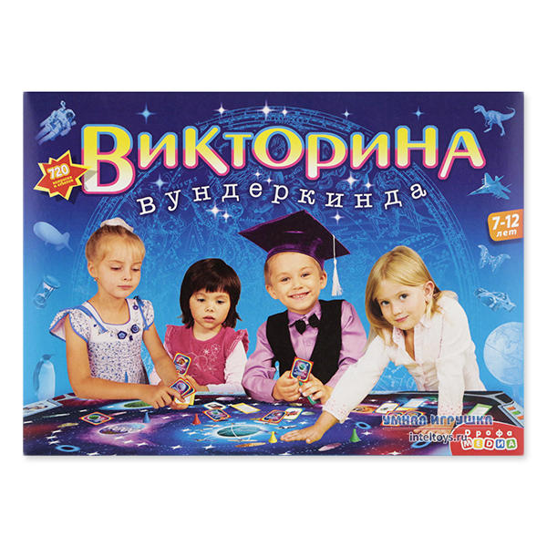 Настольная игра «Викторина Вундеркинда», Дрофа-Медиа