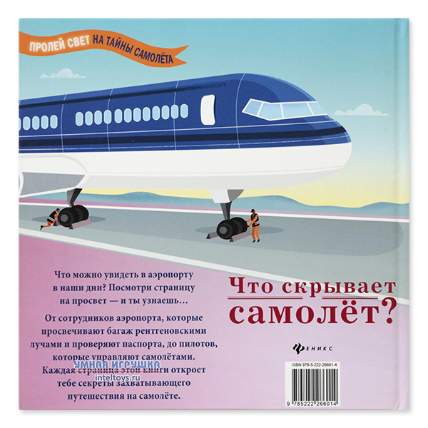 Книга «Что скрывает самолет?», серия «Читаем с фонариком», Феникс фото 2