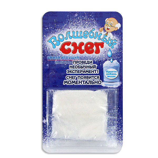Набор «Волшебный снег – Эксперимент», Magic Snow (Меджик Сноу)