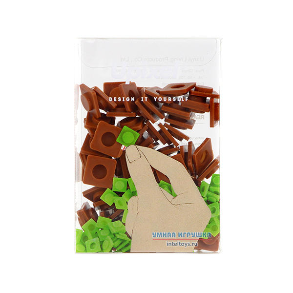 Пиксельный набор Upixel (кофейный цвет), Юпиксель