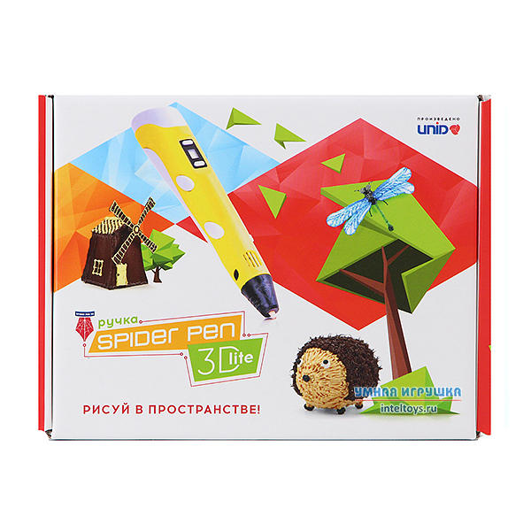 3D (3Д) ручка Spider Pen LITE (Спайдер Пен), розовый