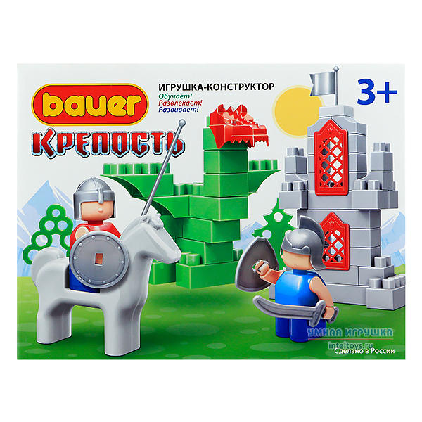 Как собрать крепость bauer схема