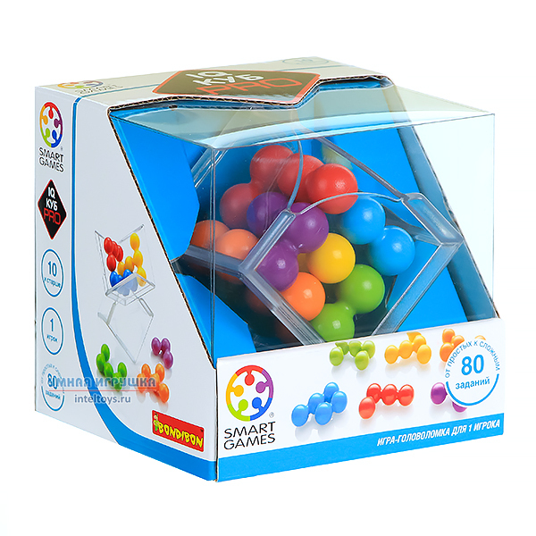 Логическая игра «IQ куб Pro», Bondibon (Бондибон) фото 1