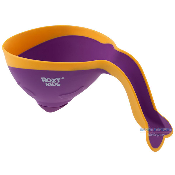 Фиолетовый ковш для ванны «Flipper» с лейкой, Roxy Kids (Рокси Кидс) фото 1