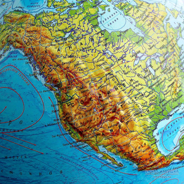 Интерактивный рельефный глобус Globen фото 8