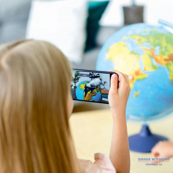 Интерактивный рельефный глобус Globen фото 11