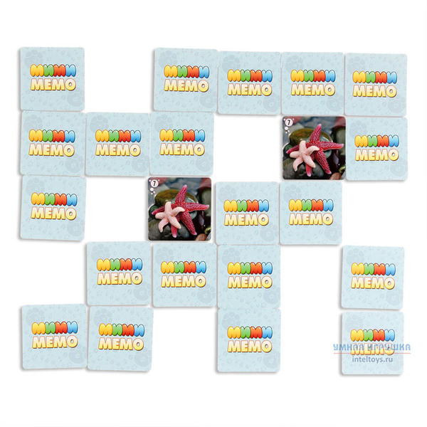 Настольная игра «Ми ми Мемо – Морские животные», Нескучные игры фото 6