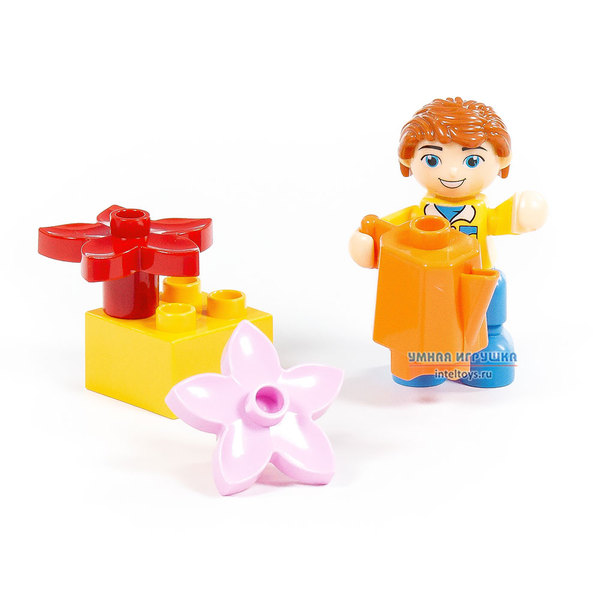 Конструктор Макси Полесье «Мини-домик», 21 элемент фото 6