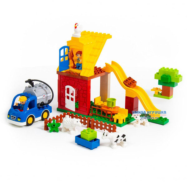 Конструктор Макси «Веселая ферма», Полесье, 50 элементов фото 3