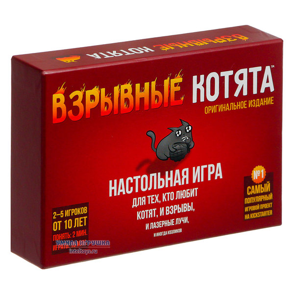 Настольная игра «Взрывные котята», Hobby World (Хобби Ворлд) фото 2