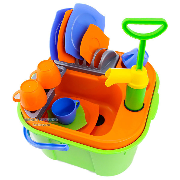 Игровой набор «Посудомойка-мини», Полесье фото 4