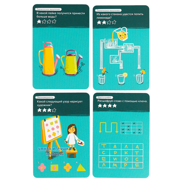 Развивающая игра-головоломка «Логика», Brainy Trainy (Брейни Трейни ...