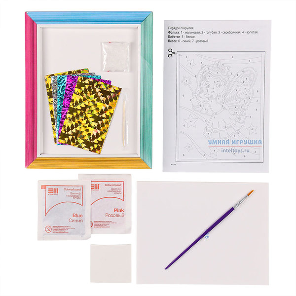 фреска с фольгой фото 3