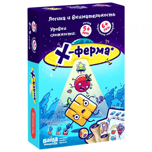 Настольная игра «Х-ферма», Банда Умников фото 1
