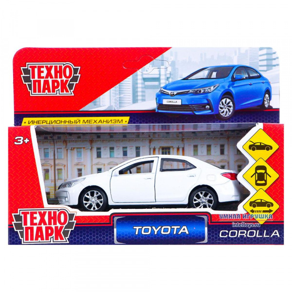 Инерционная машинка «Toyota Corolla», Технопарк 12 см 