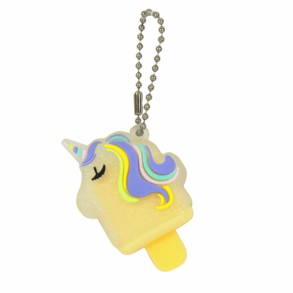 Бальзам для губ с нежным ароматом ванили с подвеской-цепочкой Lucky