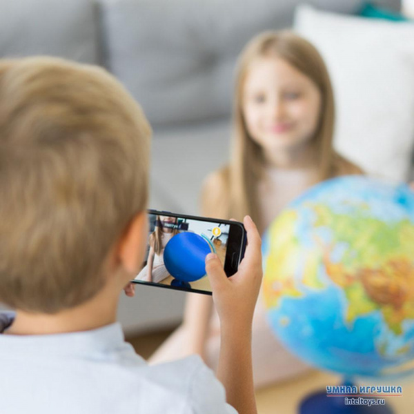 Интерактивный физико-политический глобус фото 7