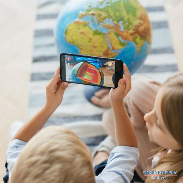 Интерактивный физико-политический глобус фото 8