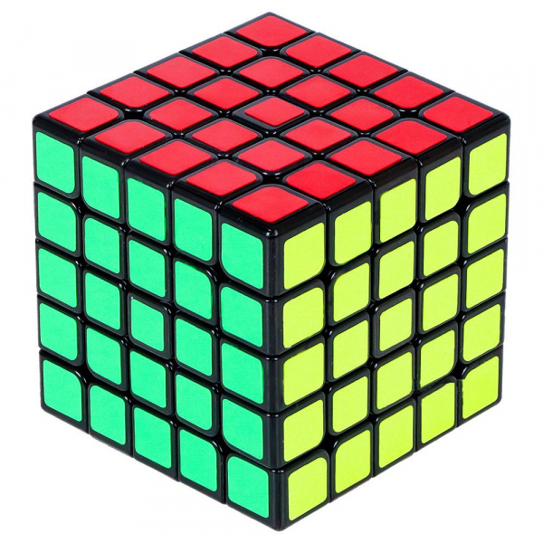 Черный кубик YuXin 5x5х5, Юксин