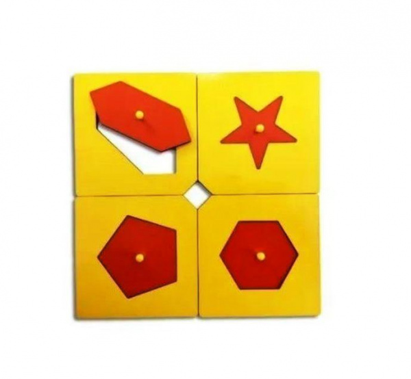 Рамки-вкладыши Марии Монтессори 2-я кат. сл. элит.*** фото 1