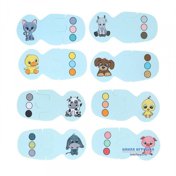 Обучающие пазлы для ванны фото 2