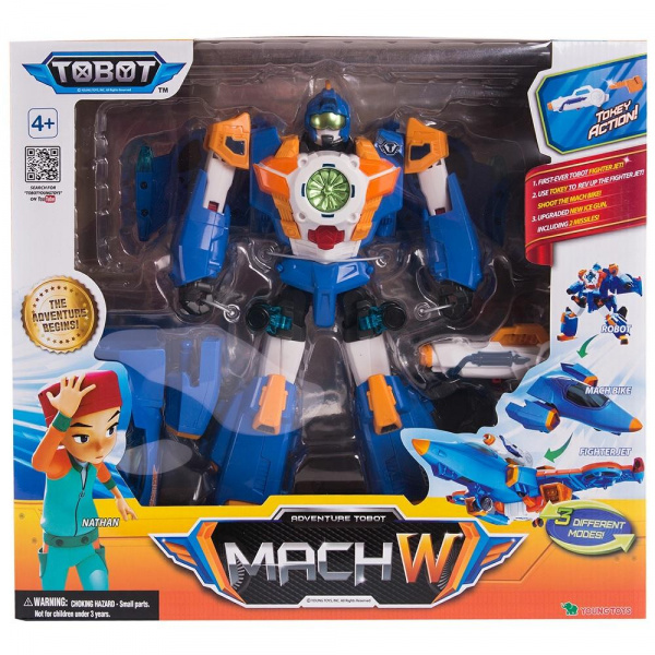 Трансформер Тобот МЭХ W Натан, Young Toys