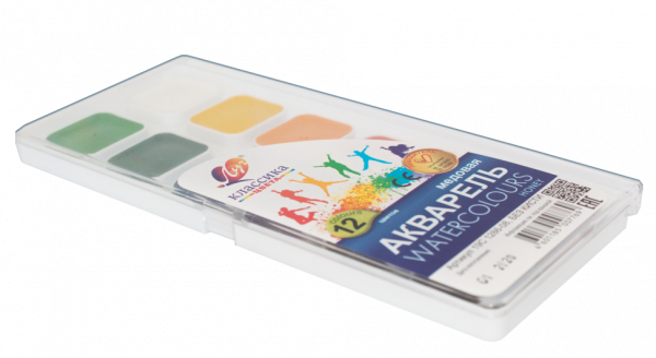 Акварель Классика 12 цв. без кисти*** фото 2