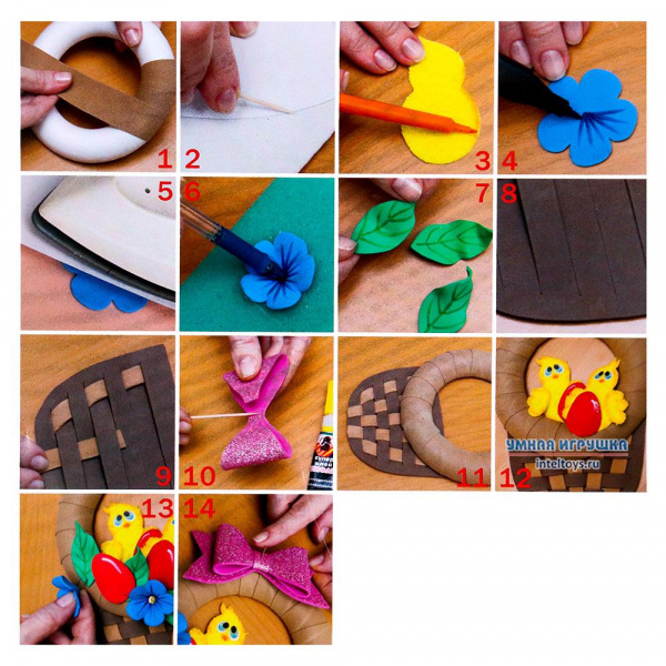 Венок Цыплята фото 4