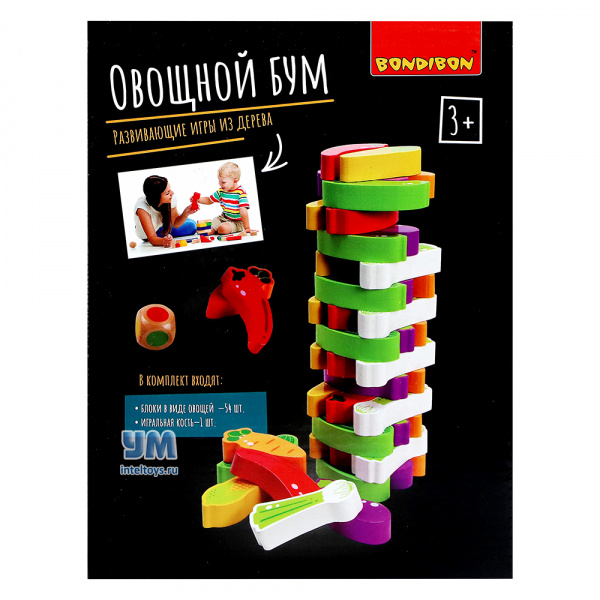 Настольная игра «Овощной бум», Bondibon (Бондибон)