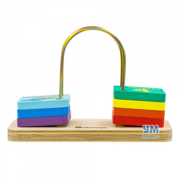 Пирамидка Счеты Alatoys фото 4