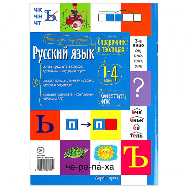 Бескоровайная русский язык 1 4 классы в схемах и таблицах