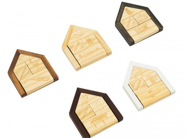 Дом Профессор Пазл Головоломка для детей СТИЛЬ ЖИЗНИ фото 2