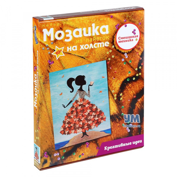 Мозаика Девочка с бабочками  фото 1