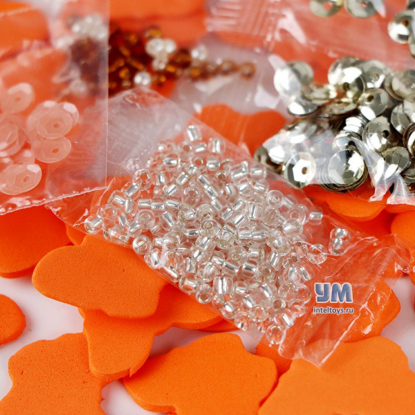 Мозаика Девочка с бабочками  фото 9