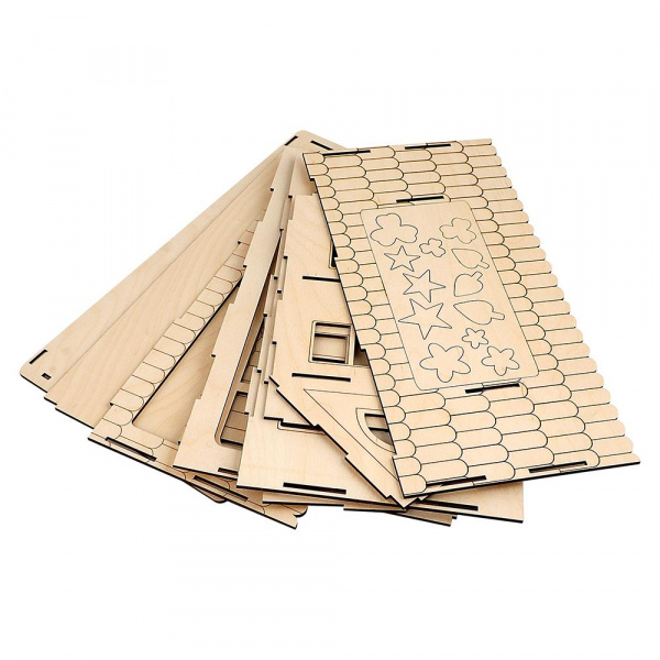 Сборный двухэтажный дом  фото 1