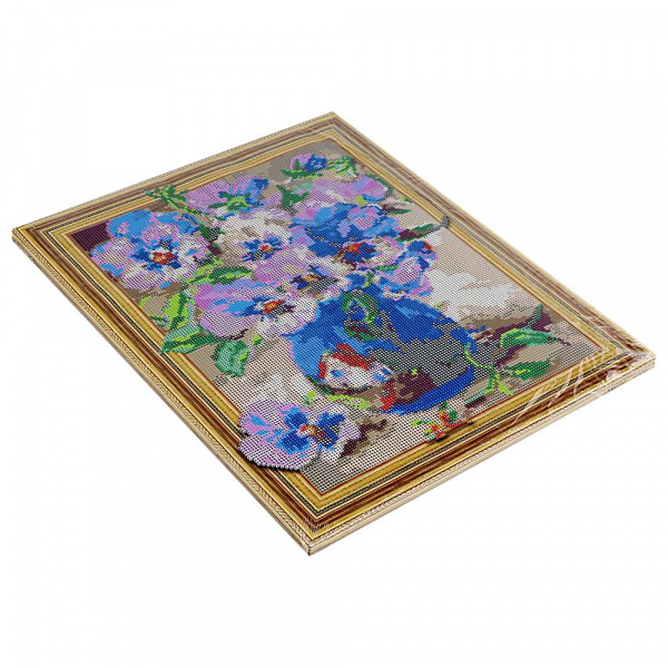 Картина Анютины глазки  фото 2