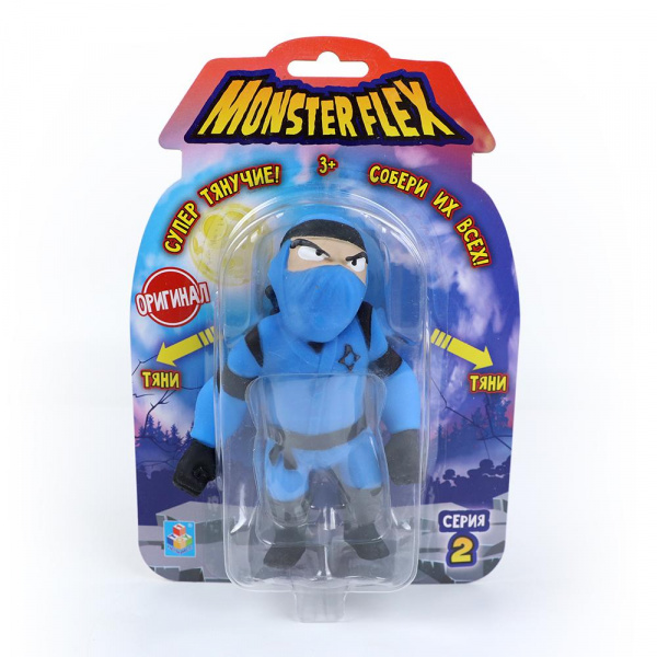 Тянущаяся фигурка «Монстер Флекс Monster Flex» серия 2, 1TOY (в ...