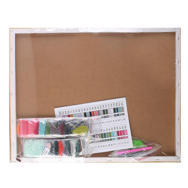 МОРСКОЙ ПЕЙЗАЖ Картины мозаикой с нанесенной рамкой 40*50 Molly фото 3