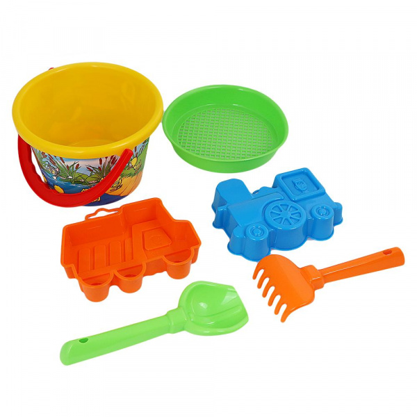 Песочный набор с ситечком № 252, Полесье