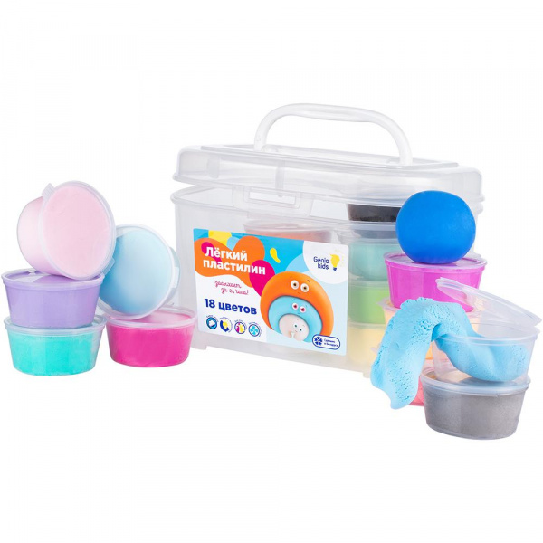 Легкий пластилин Genio Kids фото 3