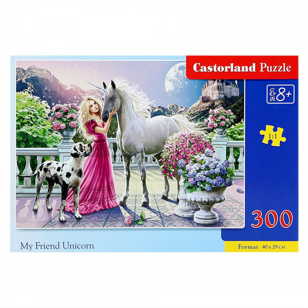 Пазл «Единорог» 300 элементов, Castorland