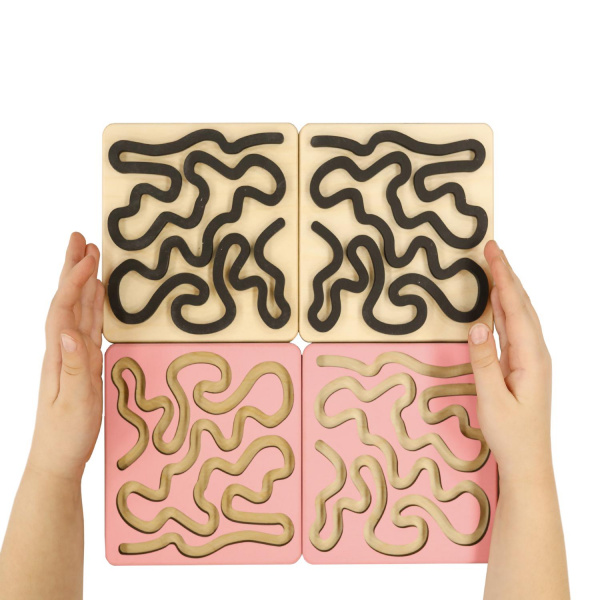 Комплект вкладышей для межполушарной доски №4 фото 4