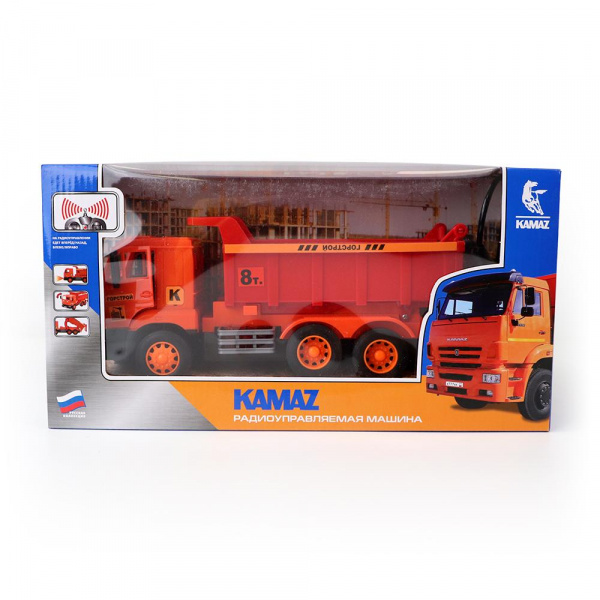 KAMAZ САМОСВАЛ 27 см ТЕХНОПАРК