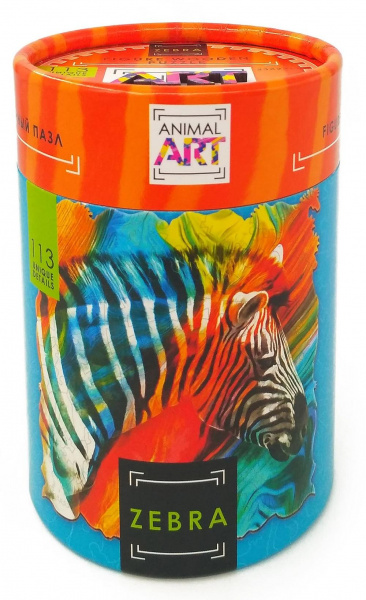 Деревянные пазлы Зебра фото 3