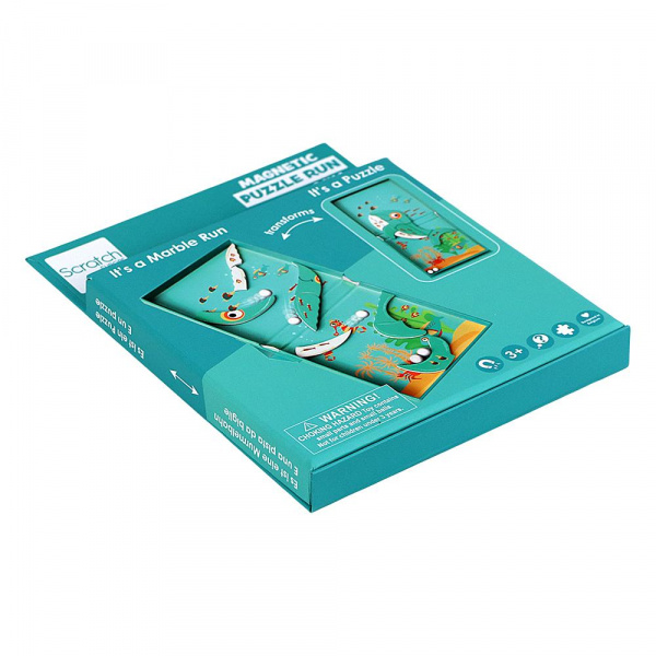 Магнитный пазл Бегущий кит  фото 2