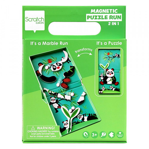 Магнитный пазл «Панда», Scratch
