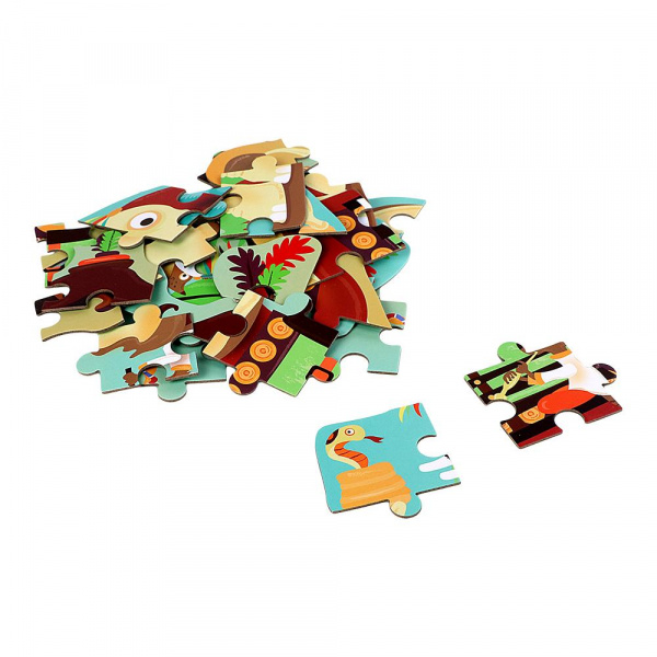 Контурный пазл Слон фото 3